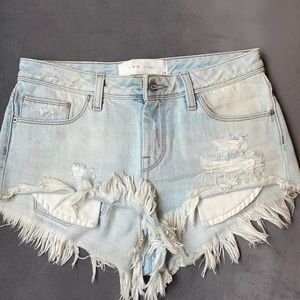Iro Jean cut off shorts